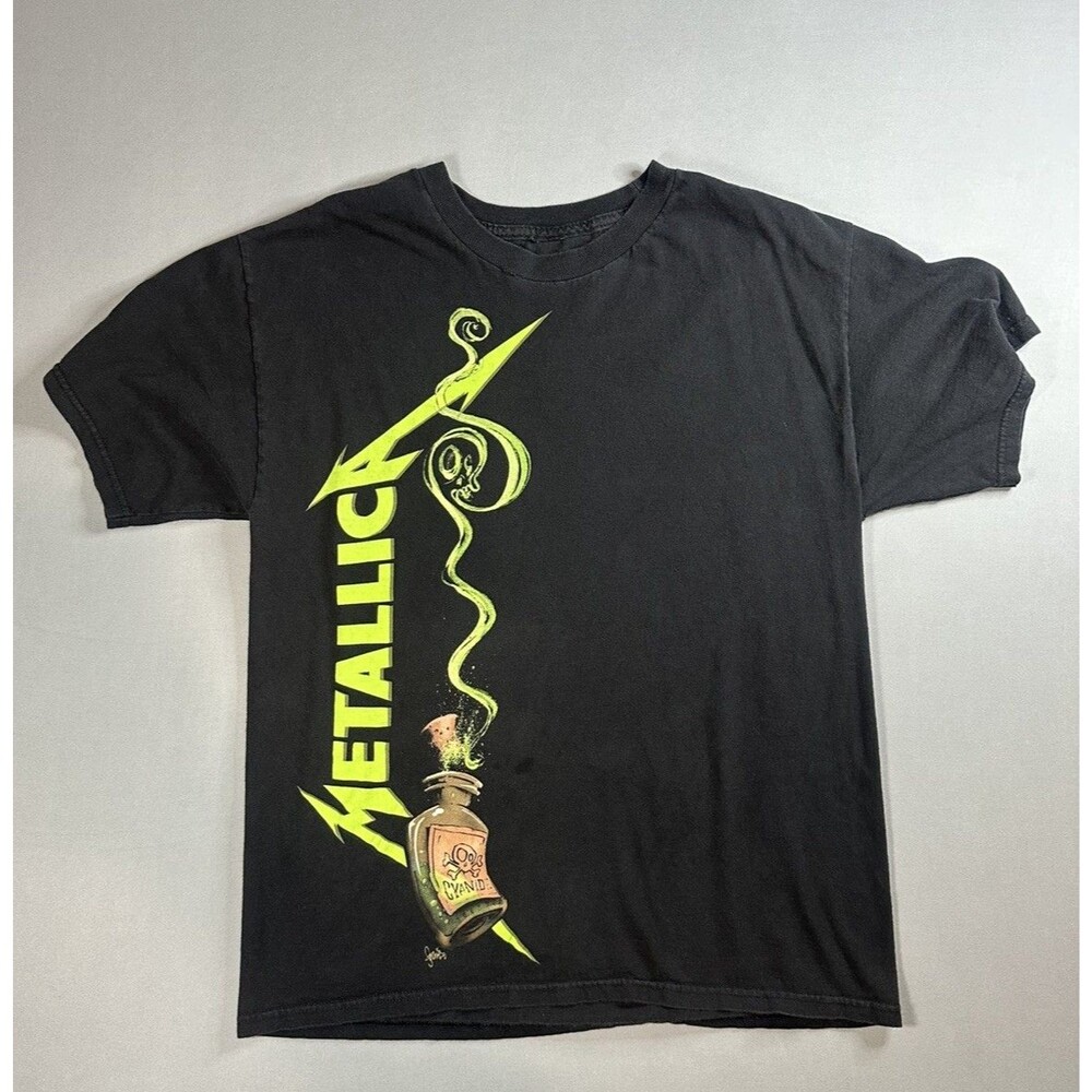 Metallica Cyanide Concert Tour Ozzie Fest Band Men's T Shirt Size M